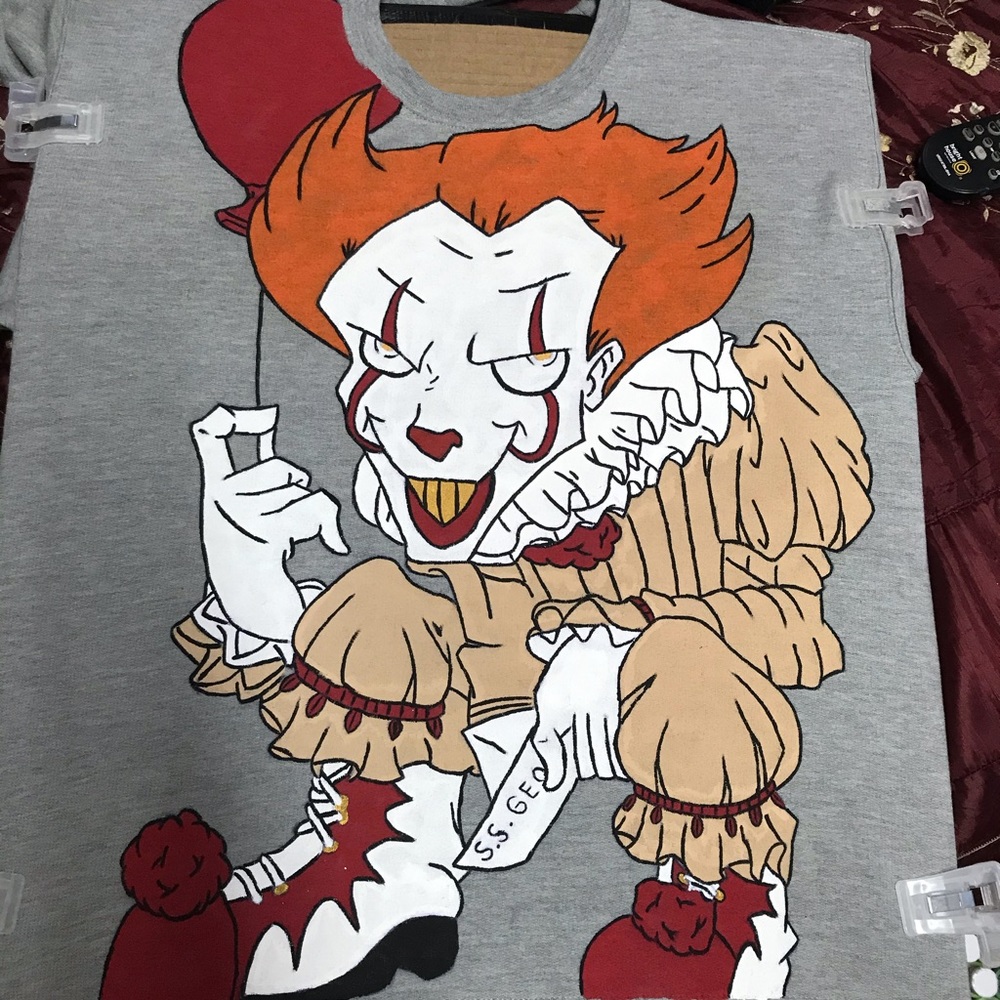 Custom made sweat shirt